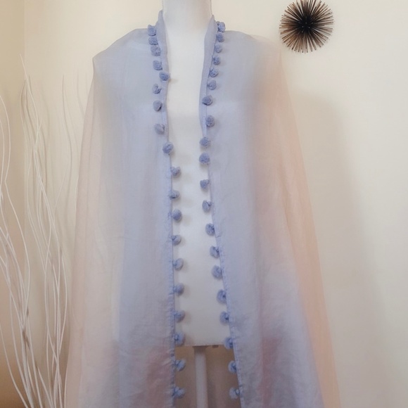 CITRUS OBLONG TIE DYE PASTEL CO SCARF - Picture 2 of 4